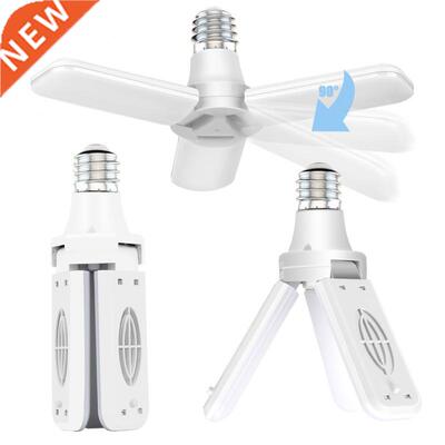 E27 LED Bulb Fan Blade Timing Lamp AC170-265V 30W Foldable L