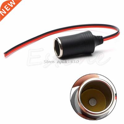 12V-24V DC Female Auto Car Cigarette Lighter Socket Plug Con