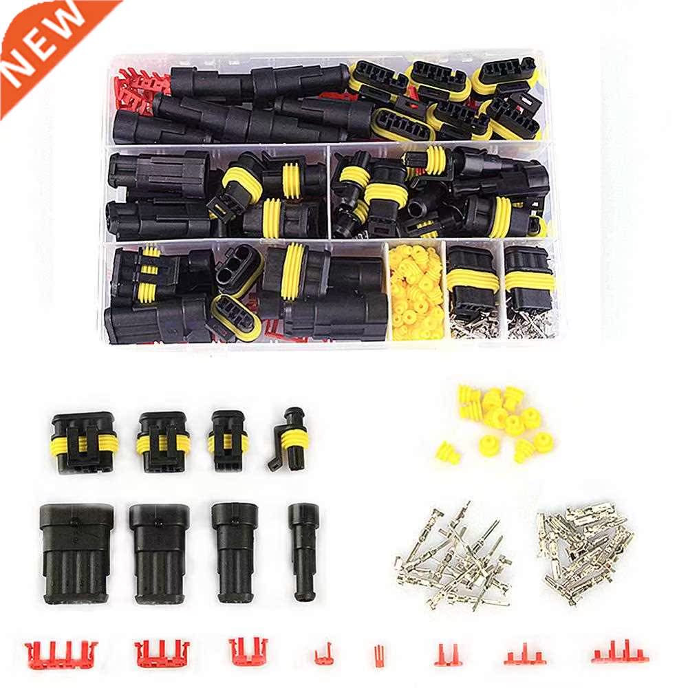 Dropship 352pcs HID Waterproof Connectors 1/2/3/4 Pin 26