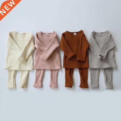 Wnter Toddler Baby Clothes Sets 2pcs Grls Boys Knt Sweate