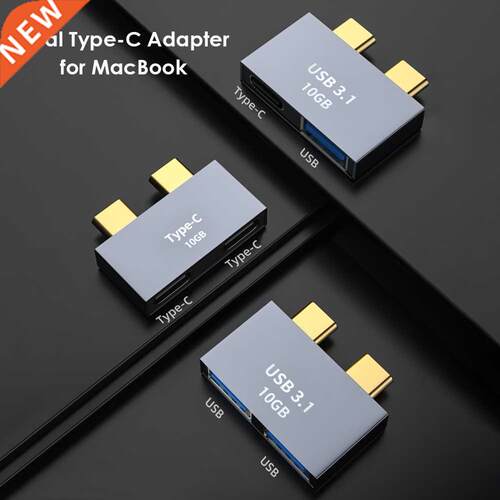 Type-C Expansion Dock Adapter USB C HUB Docking Station Dual