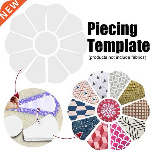 40pcs Practical Flower Shape Paper Piecing Template Tools