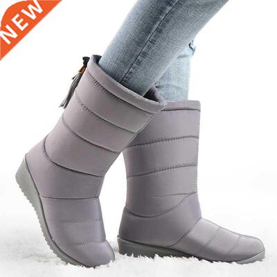 Women Boots Women's Winter Shoes Keep Warm Shoes Woman Water