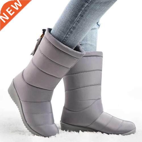 Women Boots Women's Winter Shoes Keep Warm Shoes Woman Water