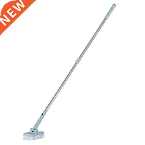 Retractable Aluminum Rod Long Handle Brush Bathroom