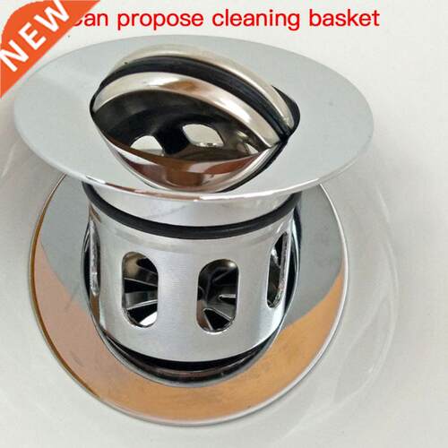 1pc Universal Wash Basin Bounce Flap Drain Filter Sink Drain
