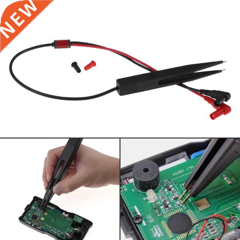 SMT SMD Chip Resistance Test Clip Grip Lead Probe Multimeter