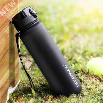 UZSPACE Sport Water Bottle 500/1000ML Portable Leakproof Out