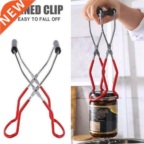 Canning Jar Lifter With Grip Handle Stainless Steel Can