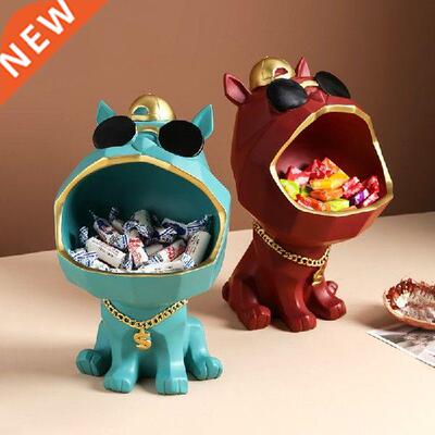 Nordic Light Luxury Creative Big Mouth Dog Ornaments