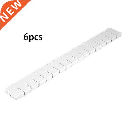 4/6Pcs Practical Plastic  Grid Drawer Divider Adjustable