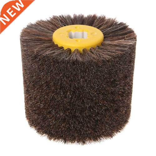 Deburring Horsehair Round Brush Head Polishing Grinding Buff