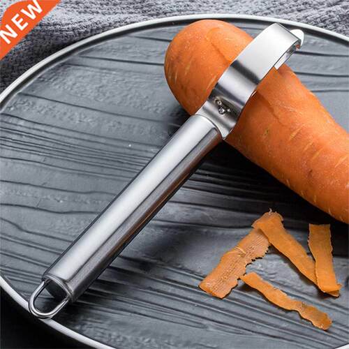 Fruit Vegetable Peeler Portable Rustproof Scraper with Hook