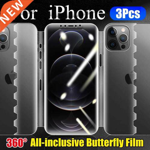 X Screen Protector 11Promax X XR Soft Front Back Camera All