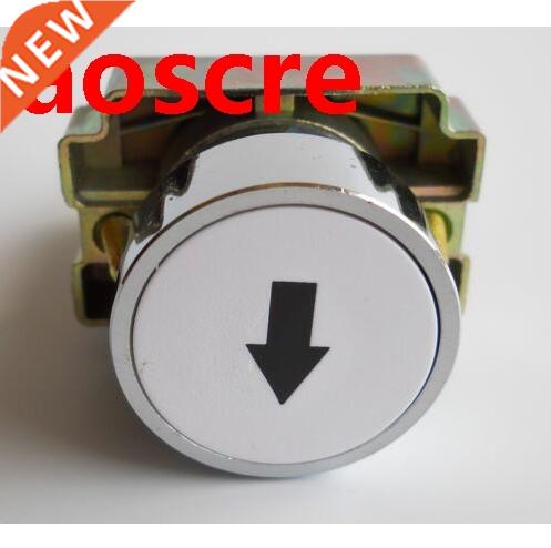 (1PC) 1NO XB2-BA3341 Symbol Momentary WHITE Flush Push-butto