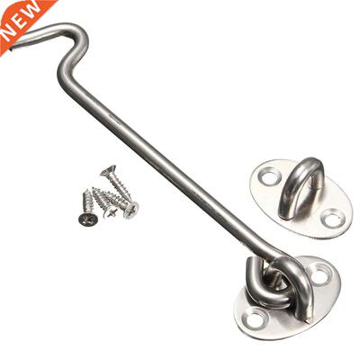 Heavy Duty Cabin Hook and Eye Lock for Shed, Gate or Garage