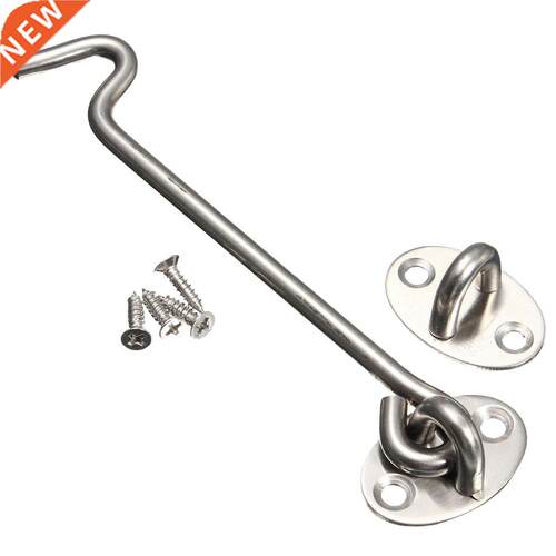 Heavy Duty Cabin Hook and Eye Lock for Shed, Gate or Garage