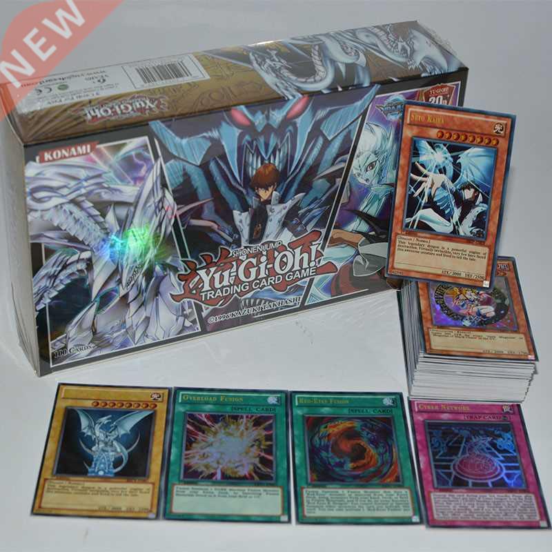 Yugioh 100 Piece Set Box Holographic Card Yu Gi Oh Anie Ga
