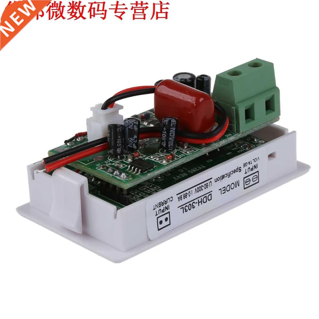 D85-2042 AC80-300 V 0-100A Voltmeter LCD Voltage Meter Wit