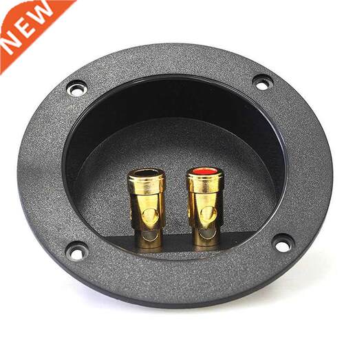 4-Inch Round Gold Push Spring Loaded Jacks Double Binding Po