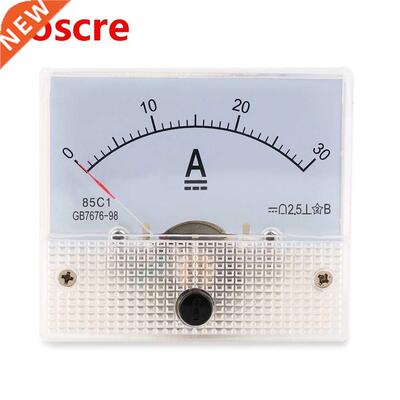 DC 0A Analog Ammeter Panel AMP Current Meter 0-0A DC Doesn