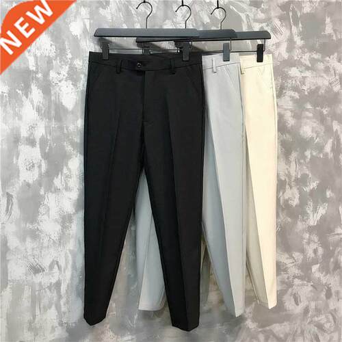 Summer new men's trousers, casual pants, thin and breathable