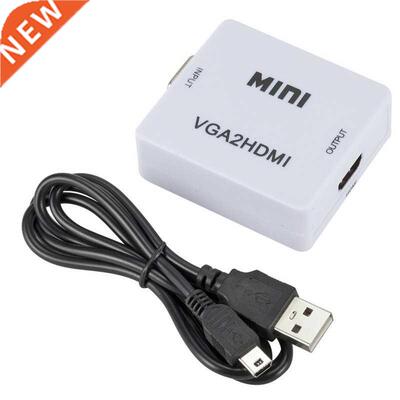 RCA AV/CVSB L/R Video To HDMI-compatible AV Scaler Adapter H
