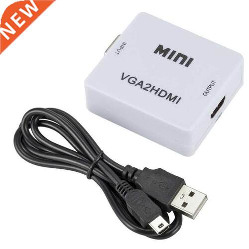 RCA AV/CVSB L/R Video To HDMI-compatible AV Scaler Adapter H
