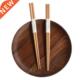 Original Wooden Color Chopstick Chop Traditional Pairs