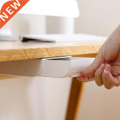 Storage Drawers Self Stick Pencil Tray Desk Table Organizer