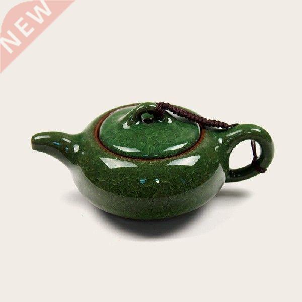 China Taiwan open ice cracked tea pot pottery kungfu tea