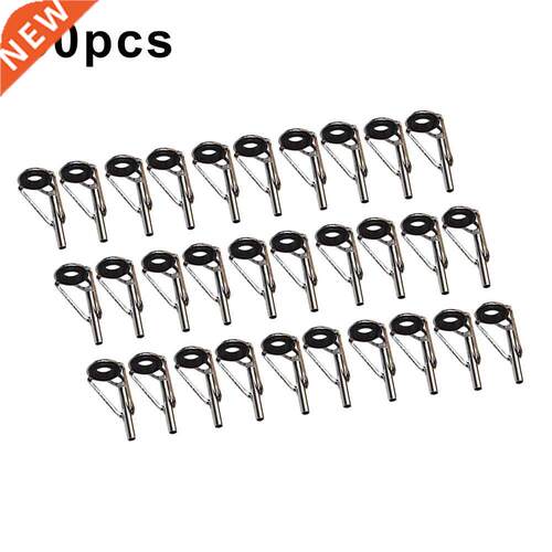 30pcs/set 6 Kinds Of Diameter Fishing Rod Guides Ring Saltwa