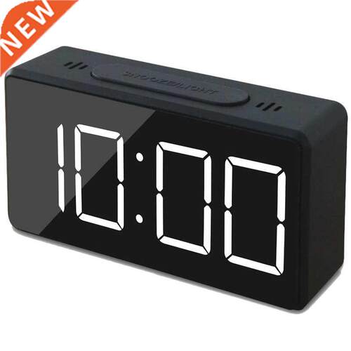 Small Mini Digital Alarm Clock for Travel with LED Time or T