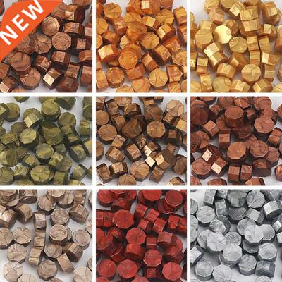 100Pcs Vintage Octagonal Wax Seal Stamps Scrapbooking Metal