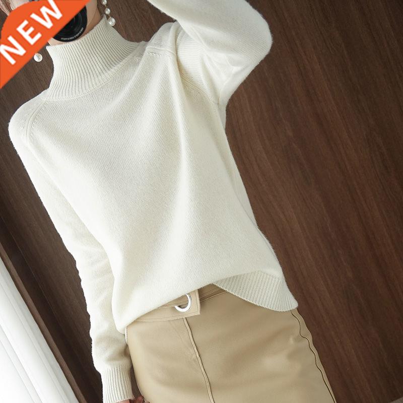 Turtleneck Pullover Fall/winter 2021 Cashmere Sweater Women