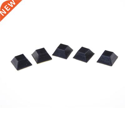 20pcs Durable Black Rubber Chair Floor Protector Non-slip Ca
