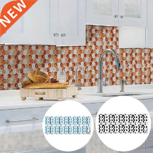 10Pcs 15*15cm Retro Pattern Tile Floor Stickers PVC
