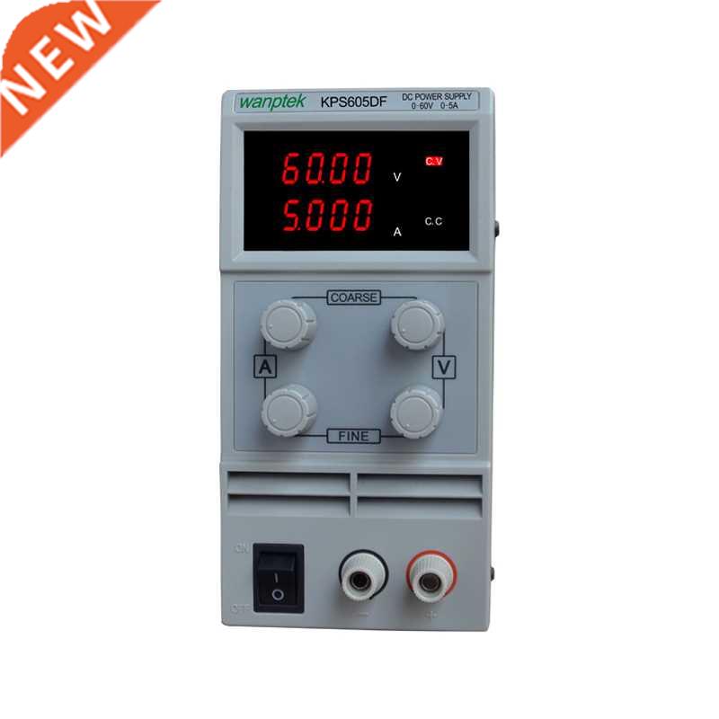 KPS605DF 0-60V/0-5A 110V-230V 0.1V/0.001A EU LED Digital