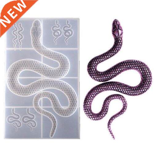 Snake Crystal Mold Epoxy Resin Silicone Crafts Decor