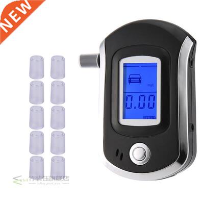 AT6000 Smart Breath Alcohol Tester Digital LCD Breathalyzer