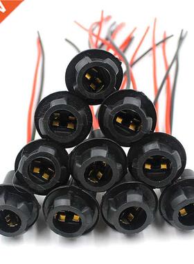 10 x T10 5050 W5W194 LED bulb socket Connection line