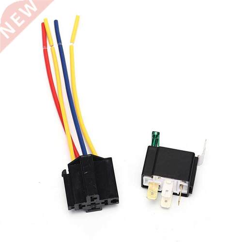 12V 5pin 40A Car Relay 12V 4pin With Copper Terminal Auto Re