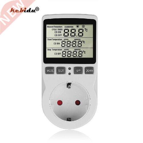 kebidu 220V Multi-Function Thermostat Digital Temperature