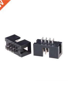 High Quality 10PCS/Lot DC3 6/8/10 Pin Double Row Pitch 2.54m