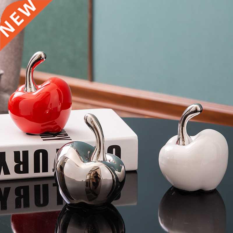 2Pcs di Apple Arti Mestieri Rosso/Bianco/Argenteo di Frutta图片