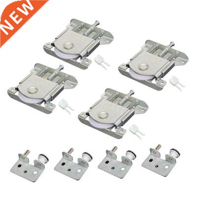 2 Pairs Door Roller for Sliding Door Small Wheels for Furnit