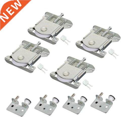 2 Pairs Door Roller for Sliding Door Small Wheels for Furnit