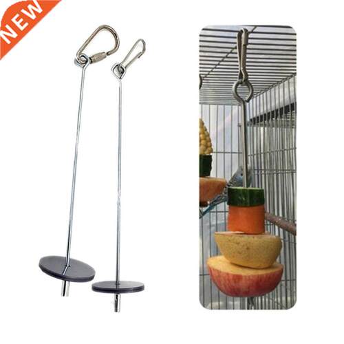 Bird Feeder Pet Parrot Supplies Birds Food Holder Support