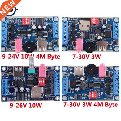 WAV MP3 Voice Module Sound Player FLASH Programmable Control