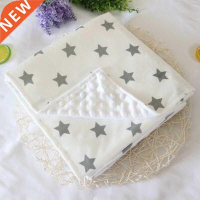 Baby Blankets New Thicken Double Layer Soft Coral Fleece Inf
